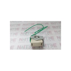 APAGADOR ESCALERA QUINZIÑO Q5801L 3 VIAS CON LUZ PILOTO 10 AMP. 127 V (S/M) MARFIL