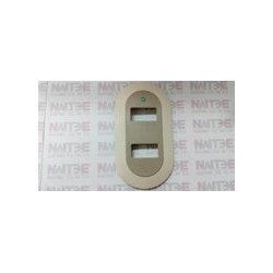 TAPA NUVA BEIGE DE 2 SERVICIOS BTICINO 503NU/2B (S/M)