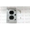 TAPA DE INTERPERIE EAGLE S1962 PARA CONTACTO DUPLEX COLOR GRIS