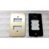TAPA DE ALUMINIO TRADICIONAL QUINZIÑO 100/2R DE 2 SERVICIOS COLOR DORADA ( WD3362 )