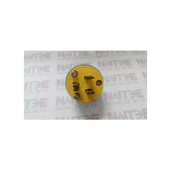 CLAVIJA LEVITON  6X785 TRIFASICA BLINDADA (S/M) COLOR AMARILLA