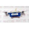 APAGADOR SENCILLO COOPER 1301V  DE PALANCA COLOR MARFIL/AZUL