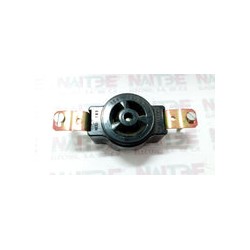 CONTACTO DE SEGURIDAD ROYER 163  3P 15A 127V 10A250V COLOR NEGRO