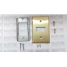 TAPA ALUMINIO ASTRO DE 1 SERVICIO COLOR DORADA