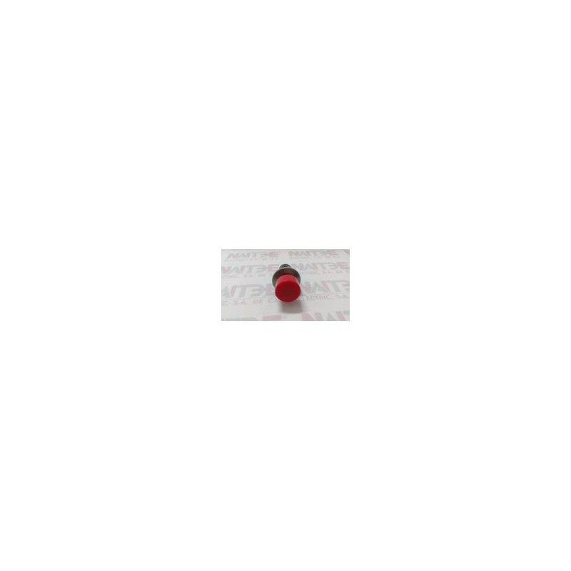 BOTON PULSADOR STEREN AU-105 ROJO 2 TERMINALES 3A 125VCA