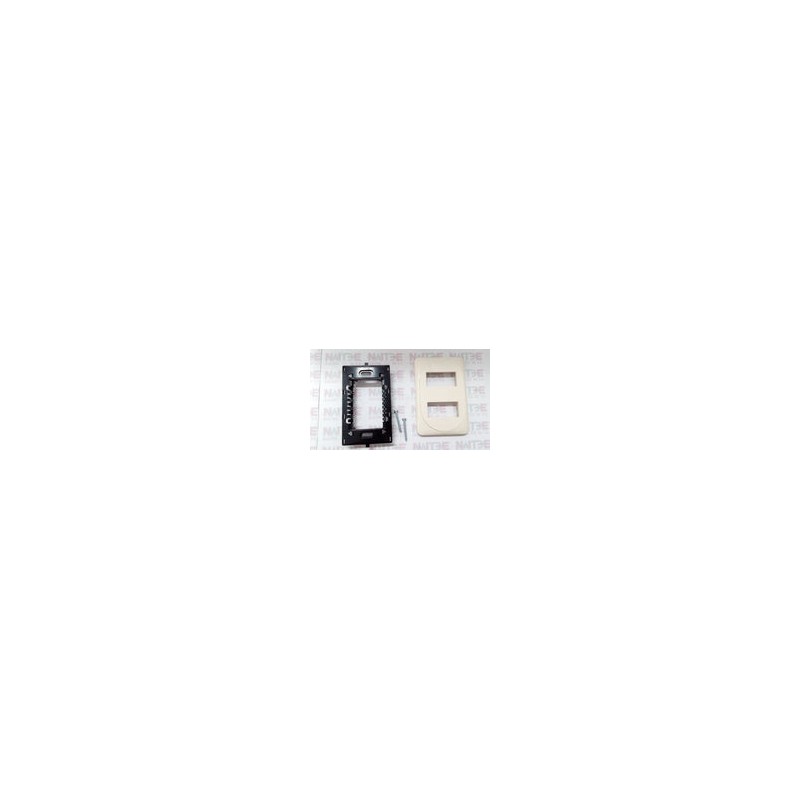 TAPA LEGRAND ARMONIX  2 SERVICIOS COLOR BLANCO