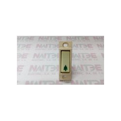 BOTON TIMBRE ASTRO 2553-RP3 COLOR MARFIL