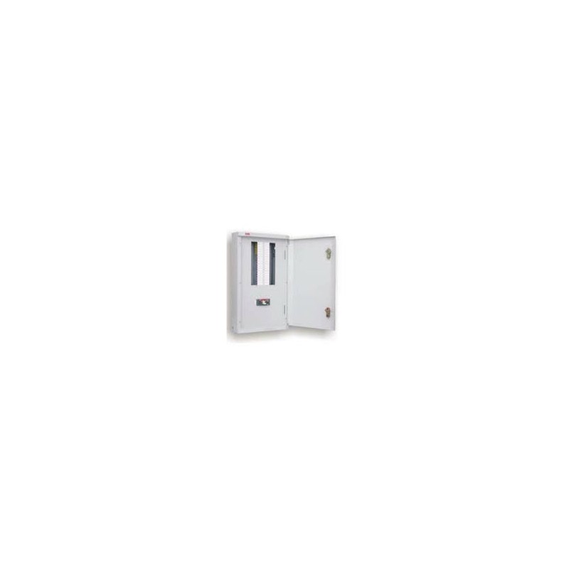 TABLERO PARA ALUMBRADO ABB PROTECTA COMPACT DE 48 MODULOS 1SKP816142C6508 830 x 400 x 125 MM IP41 CORRIENTE NOMINAL MAXIMA 250A,