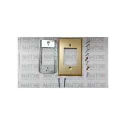 TAPA DE ALUMINIO ASTRO DE 3 SERVICIOS COLOR DORADA