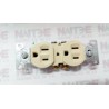 CONTACTO DUPLEX COOPER 270V15A 127V  (EATON -  WD0268M ) NEMA 5-15R COLOR MARFIL