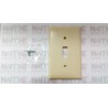TAPA PARA APAGADOR SENCILLO DE PALANCA COOPER 2134 V COLOR MARFIL ( #5134V )