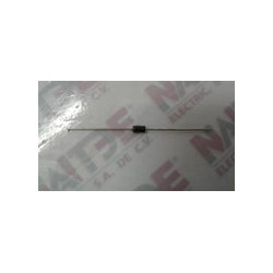 DIODO RECTIFICADOR 1N4004 DE 1 AMP 400V (S/M) NEGRO