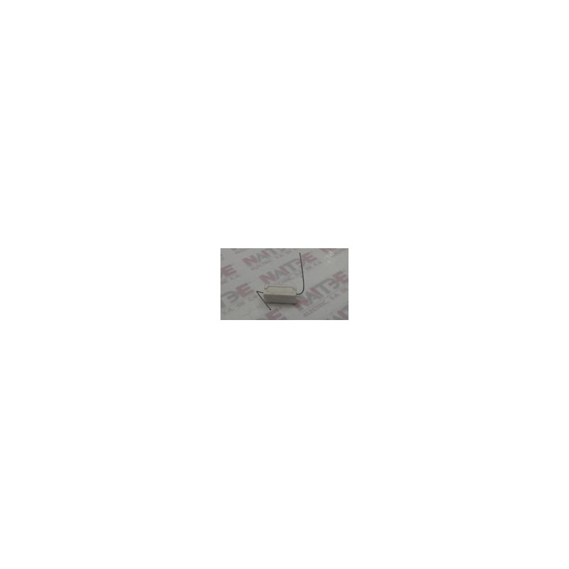 RESISTENCIA DE ALAMBRE R1005W  DE 5W COLOR BLANCO