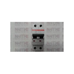 INTERRUPTOR TERMO ABB  S202-C10, 2P. 10 AMP. 230-400 VCA. CAT.2CDS252001R0104