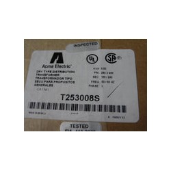 TRANSFORMADOR DE .5KVA MCA. ACME MOD. T253008S PRIM. DE 240X 480V SEC. 120/240V