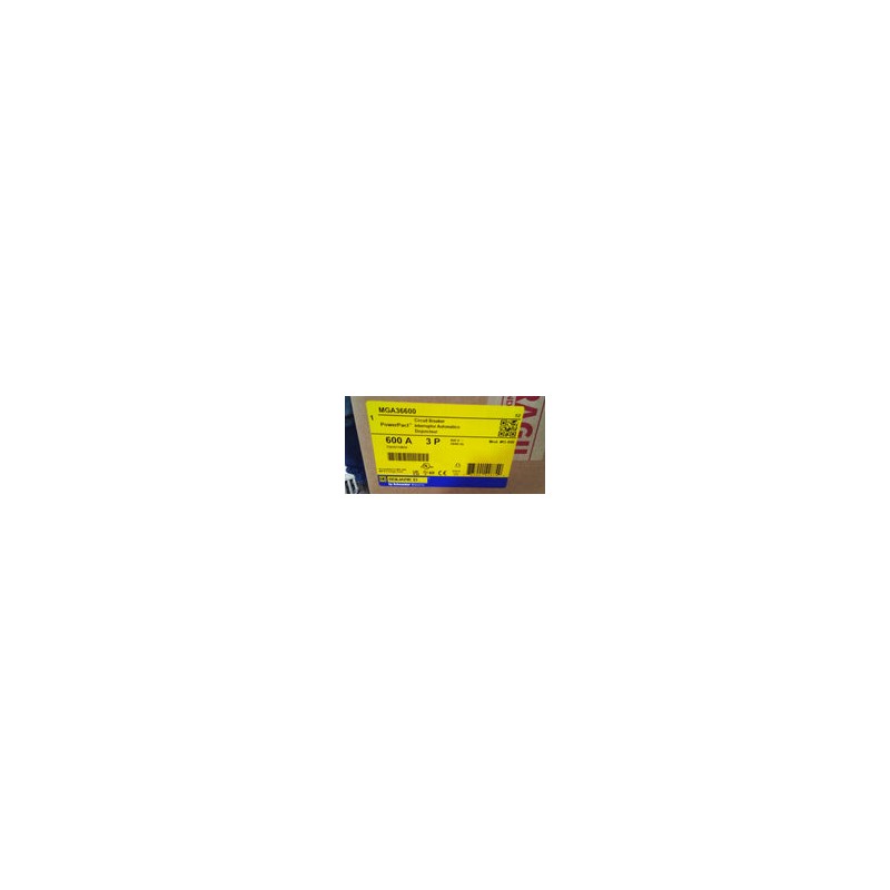 INTERRUPTOR TERMO. SQUARE D MGA36600, I-LINE, 3P, 600 AMP, 600 V
