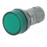 LUZ PILOTO COMPACTA LED ABB 1SFA619403R5132, CL2-513G, COLOR VERDE, 110-130V