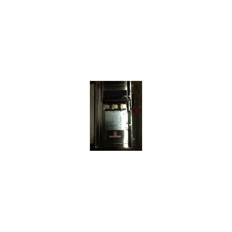 HEAVY DUTY SAFETY SWITCH GENERAL Y ELECTRIC THN3363SS DE 100 A. 600 V. 3 P.