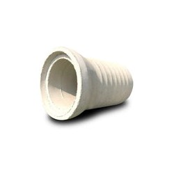 TUBO DE ALBAÑAL DE 10  PULG DE DIAMETRO X 45 CM DE LARGO