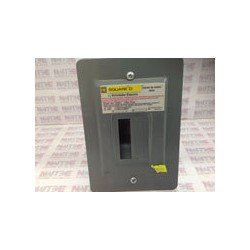 CENTRO DE CARGA SQUARE D QOD2F, 2 ESP, 50 AMP, EMPOTRAR, 2F-3H, 240/120 V