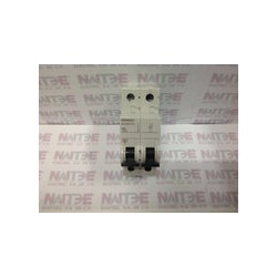 PASTILLA SIEMENS 5SX1-220-7 DE 2 P. 20 AMP. MONTAJE RIEL DIN (NVO MODELO 5SL6220-7CC)