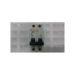 PASTILLA TERMO. MERLIN GERIN C60N 6 AMP 400 V. CAT. 24335 2P.
