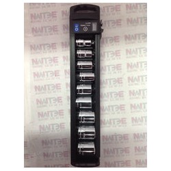 JUEGOS DE 9 DADOS CORTOS STD Y MM MEDIDA STD ( TRUPER JD-3/8X9P )