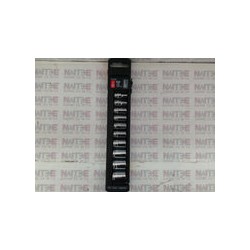 JUEGO DE 10 DADOS CORTOS STD Y MM MEDIDA MM (14166) ( TRUPER JD-1/4X10M )