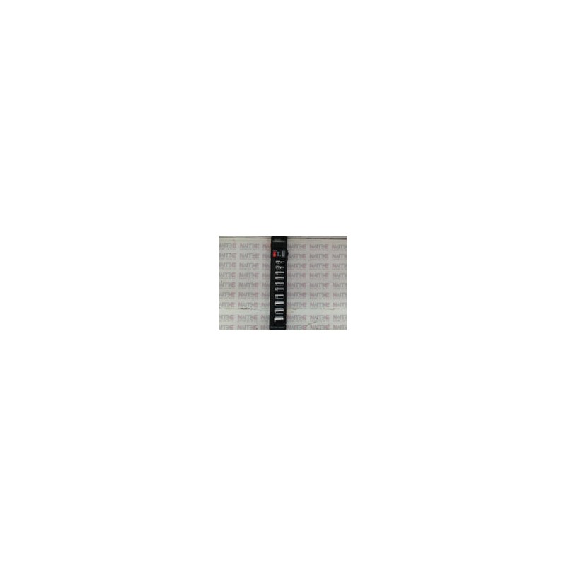 JUEGO DE 10 DADOS CORTOS STD Y MM MEDIDA MM (14166) ( TRUPER JD-1/4X10M )